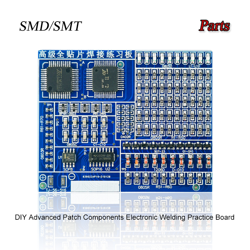 Pcb Etching Kit - 02 Patch Components Electronic Welding Practice