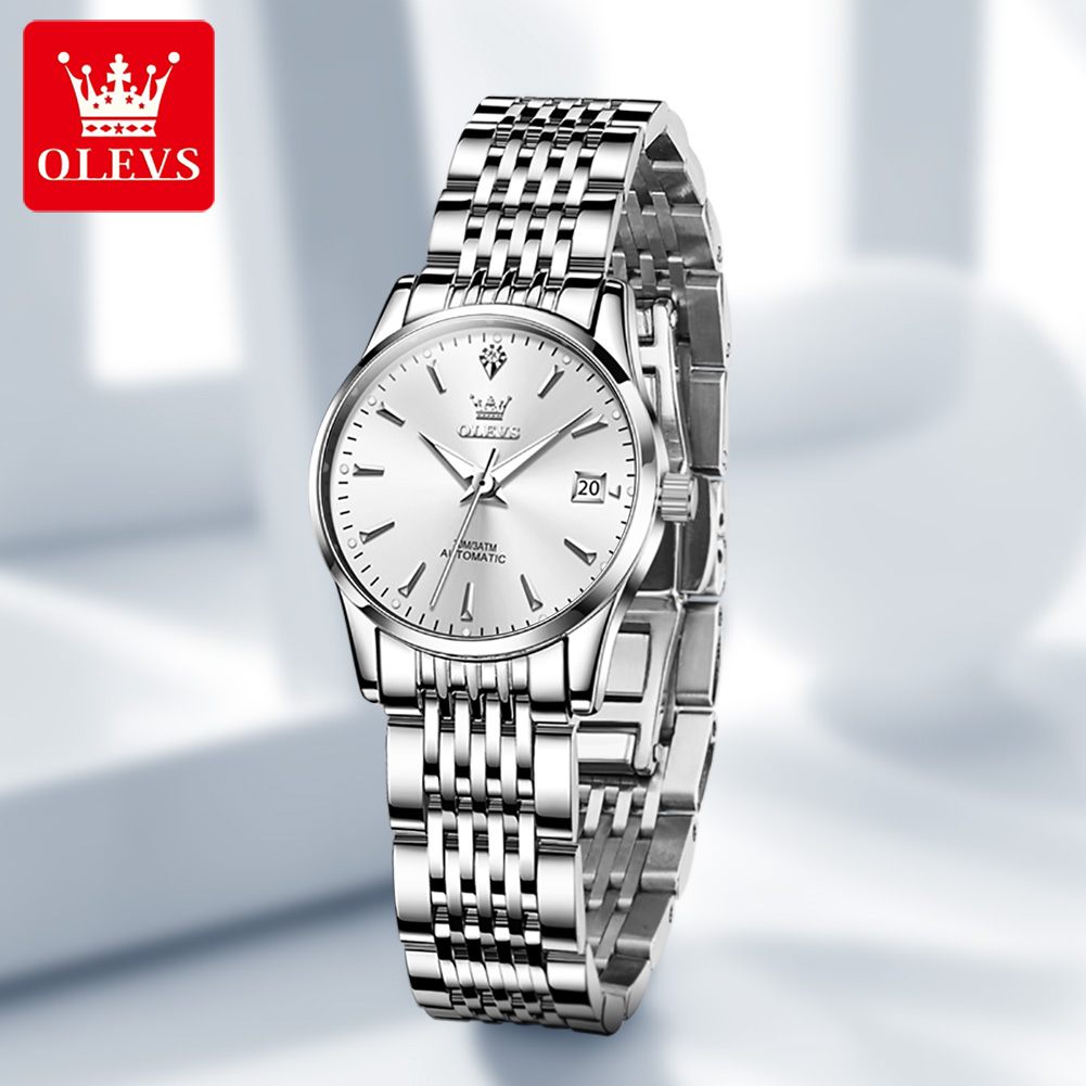 OLEVS 6635 Women's Mechanical  - огляд і ціна Push Button Tactile