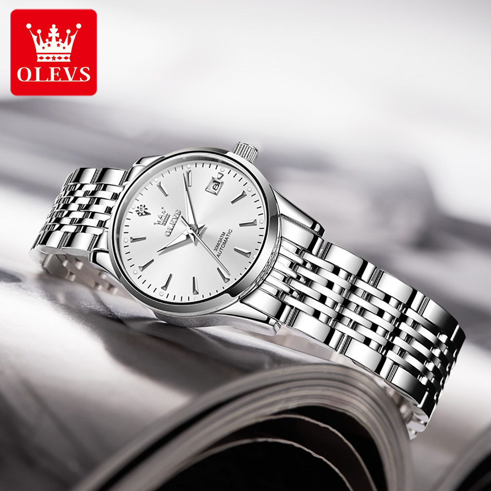OLEVS 6635 Women's Mechanical  - огляд і ціна Push Button Tactile