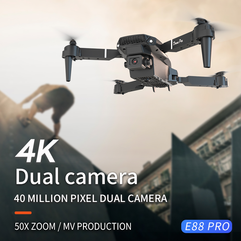 2026 NEW E88 Professional HD 4 - огляд і ціна Diy Drone Electronics
