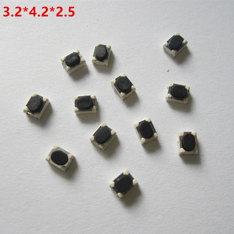 20Pcs 3.2*4.2*2.5 Microswitch  - огляд і ціна Push Button Tactile