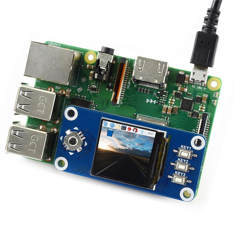 HAT For Raspberry Pi 1.3In IPS - огляд і ціна Raspberry Pi Zero