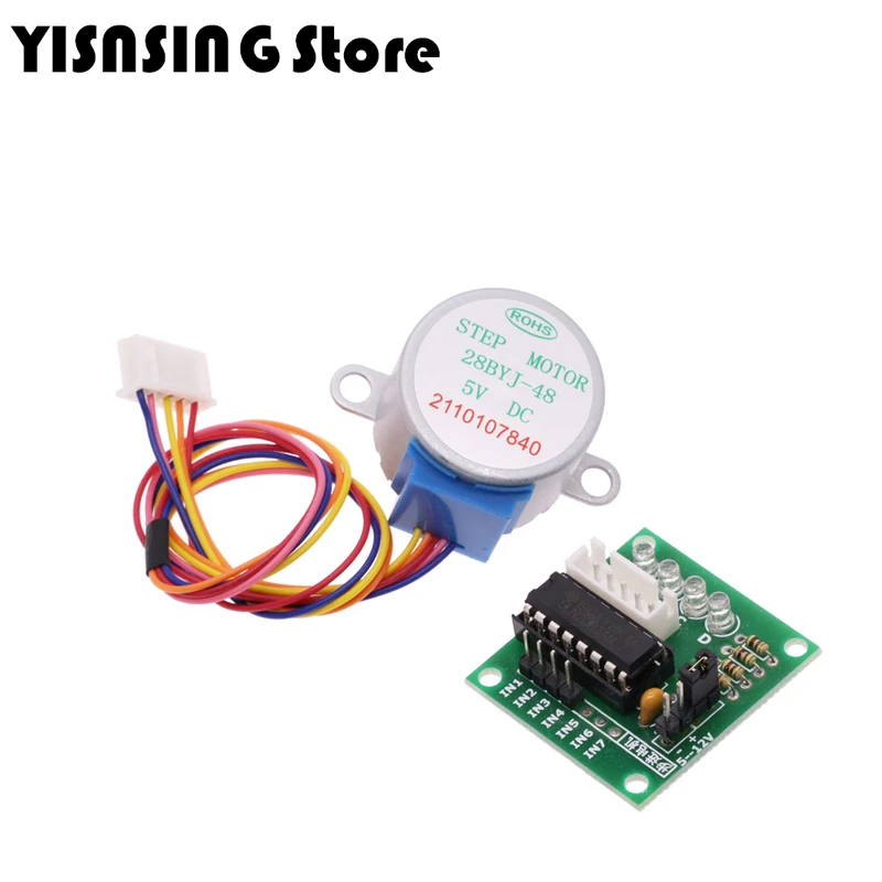 5V 4-Phase 28BYJ-48 DC Gear St - огляд і ціна Stepper Motor 28Byj
