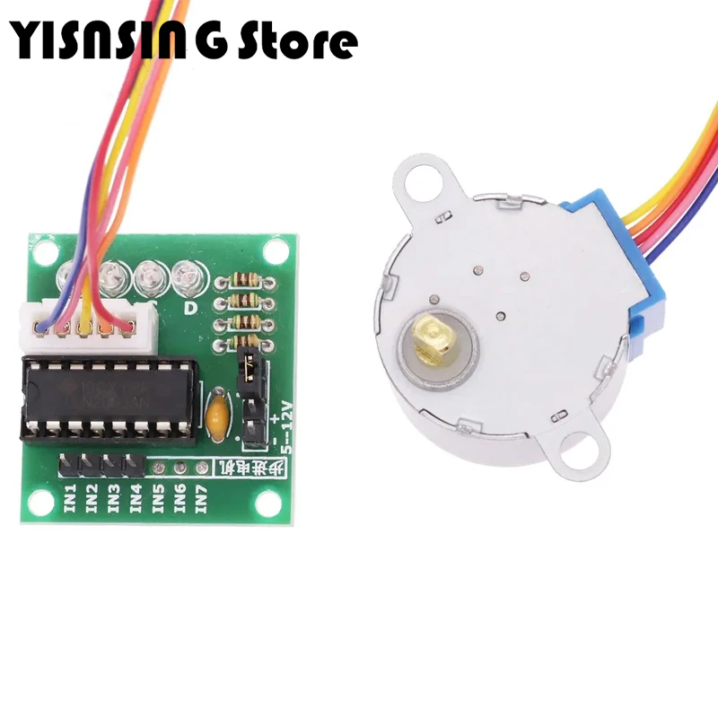 5V 4-Phase 28BYJ-48 DC Gear St - огляд і ціна Stepper Motor 28Byj
