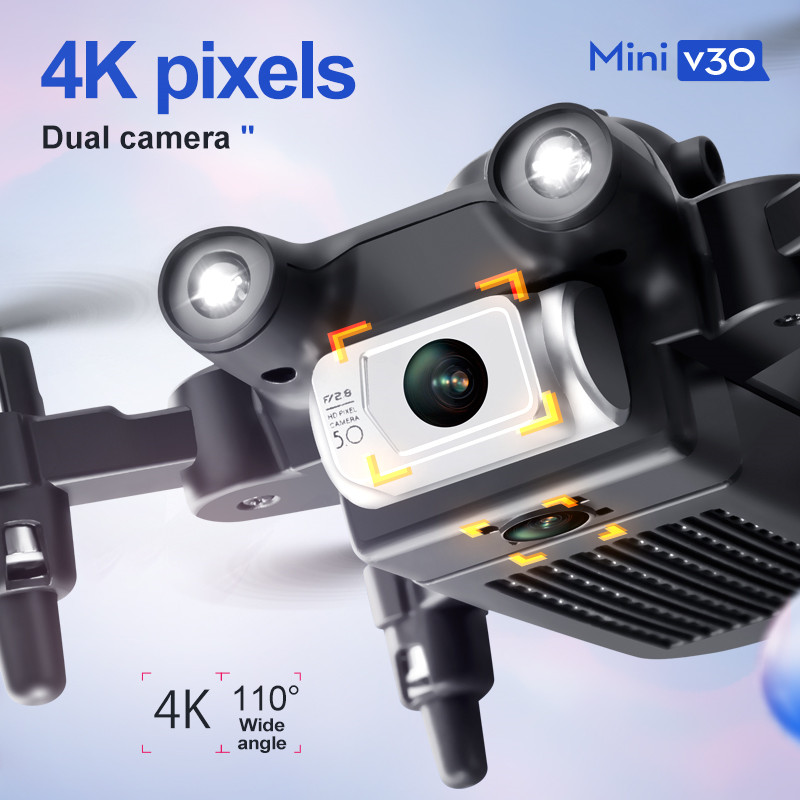 Mini V30 WiFi FPV Drone With 4 - огляд і ціна Diy Drone Electronics