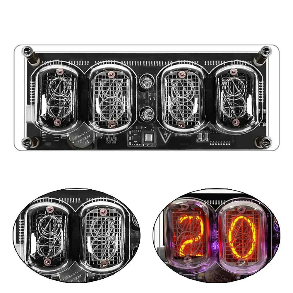 LED Lamp Tube IN12 Nixie Clock - огляд і ціна Diy Electronics Gifts