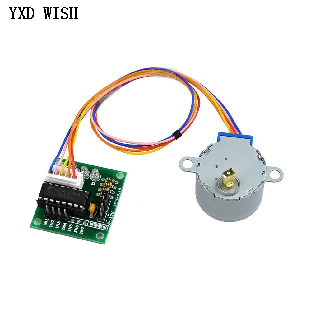 5pcs ULN2003 28BYJ-48 5V 12V R - огляд і ціна Stepper Motor 28Byj