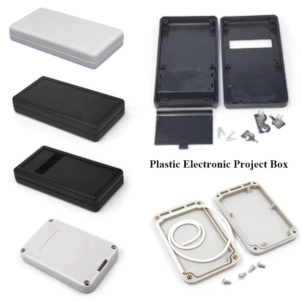 4 sizes DIY ABS Plastic Instru - огляд і ціна Diy Electronics Storage
