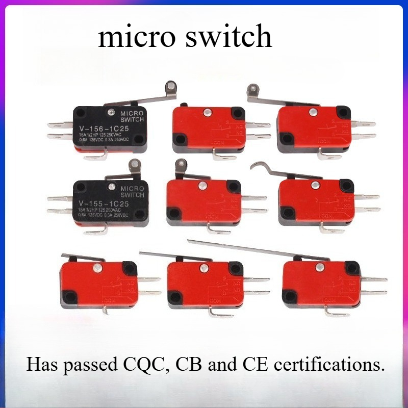 5pcs Travel Limit Switch Micro - огляд і ціна Push Button Tactile