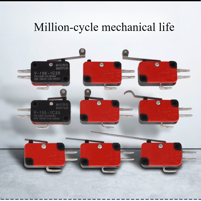 5pcs Travel Limit Switch Micro - огляд і ціна Push Button Tactile