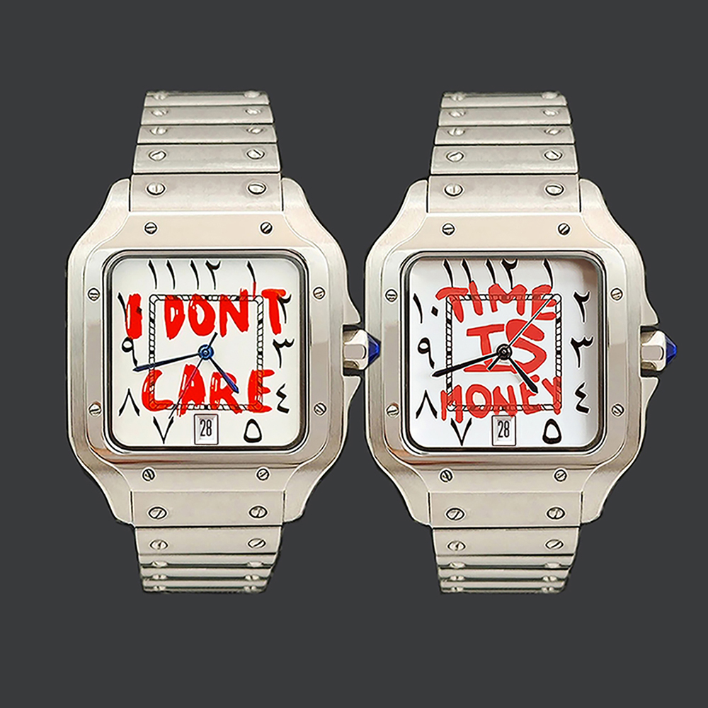 38MM Watch NH35 Arabic Dial TI - огляд і ціна Push Button Tactile