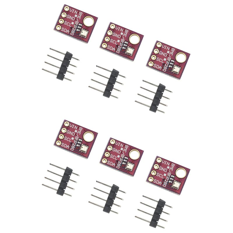N09R-6PCS BME280 5V Digital Se - огляд і ціна Bme280 Humidity Sensor