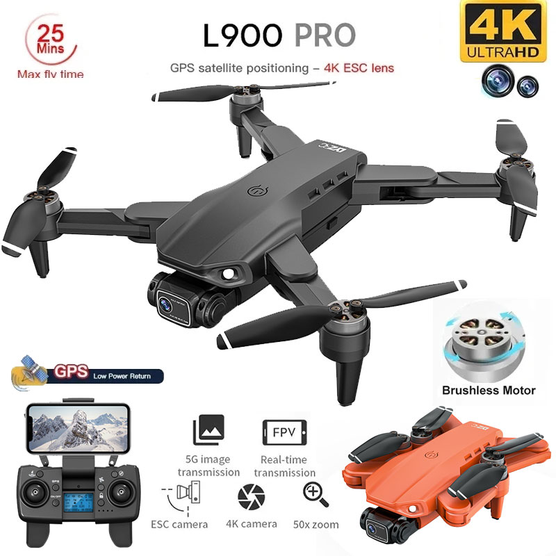L900 Pro GPS Drone 4K Professi - огляд і ціна Diy Drone Electronics