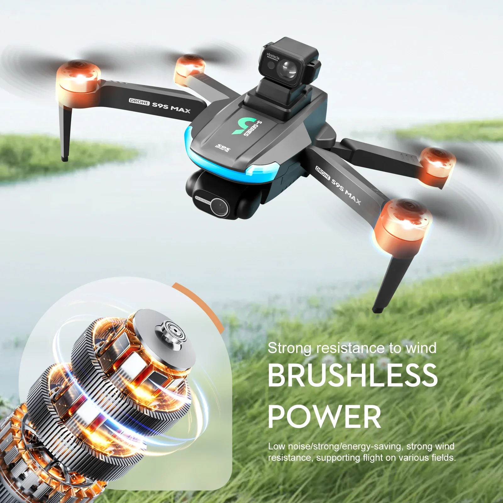 NEW S9S MAX MINI Drone 4K 2-Ax - огляд і ціна Diy Drone Electronics
