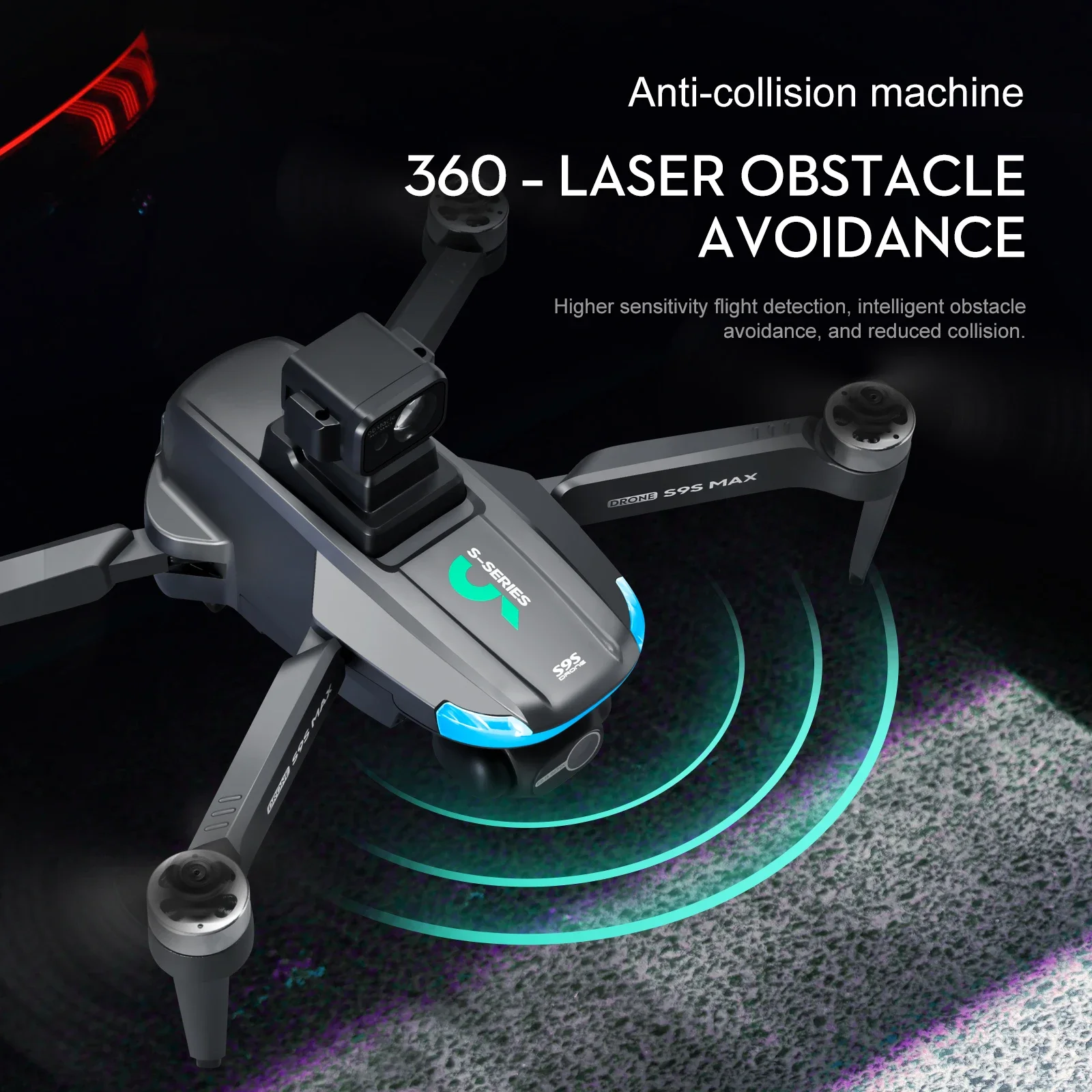NEW S9S MAX MINI Drone 4K 2-Ax - огляд і ціна Diy Drone Electronics