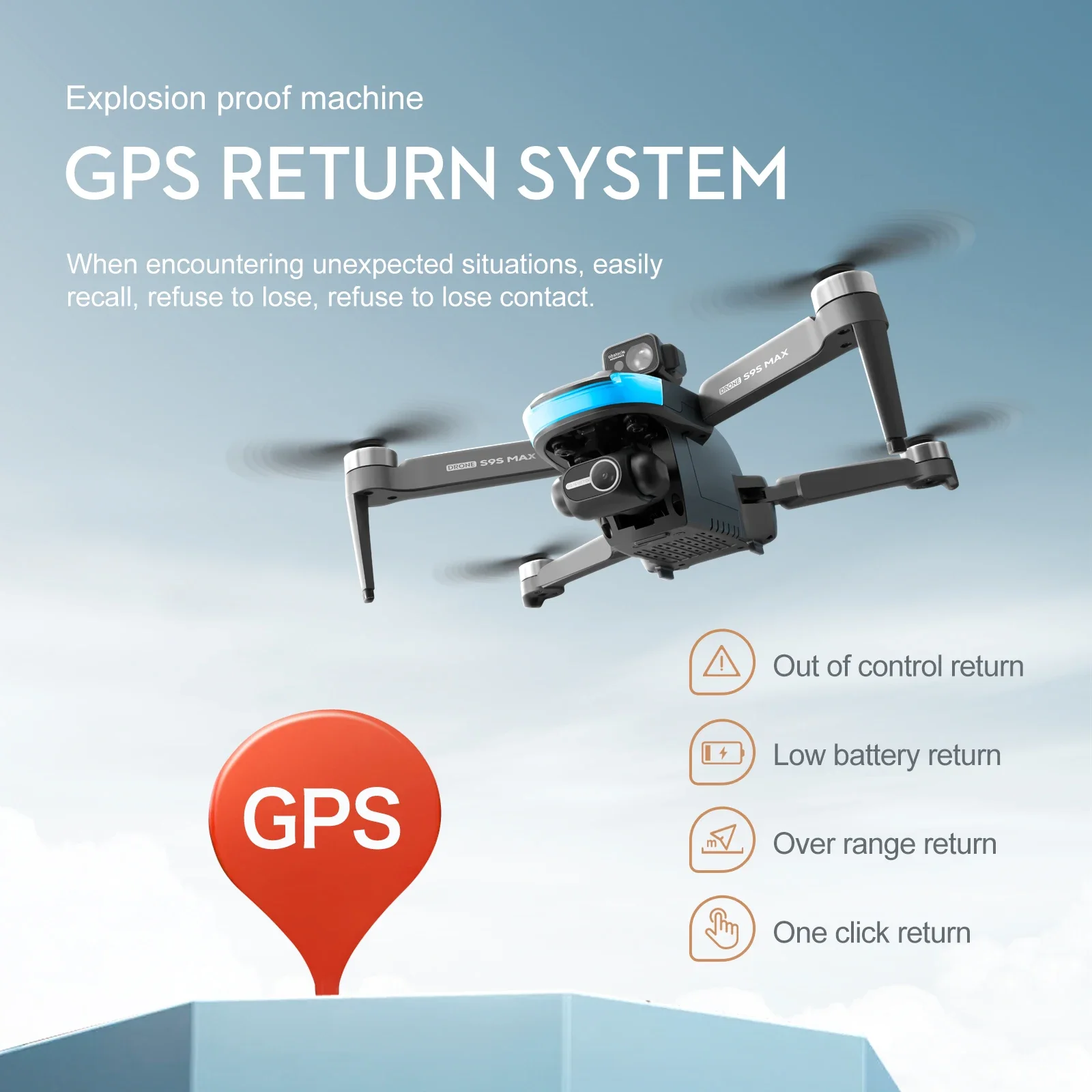NEW S9S MAX MINI Drone 4K 2-Ax - огляд і ціна Diy Drone Electronics