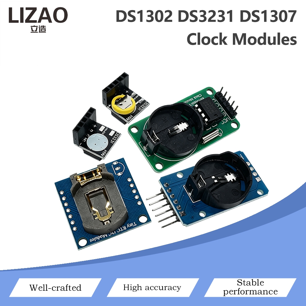 DS1302 DS3231 DS1307 RTC Real  - огляд і ціна Rtc Module Ds3231