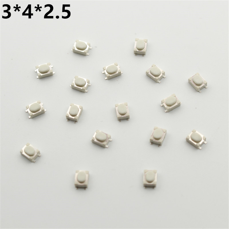 1000Pcs 3*4*2.5 Microswitch Ta - огляд і ціна Push Button Tactile