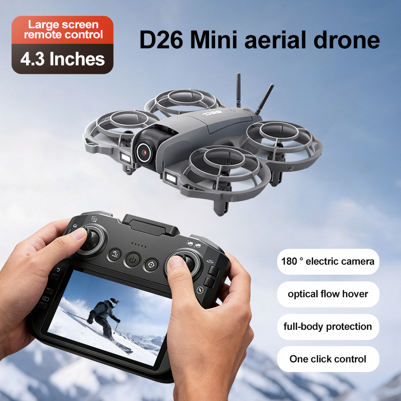 D26 Drone 4K Aerial HD 180° Ca - огляд і ціна Diy Drone Electronics