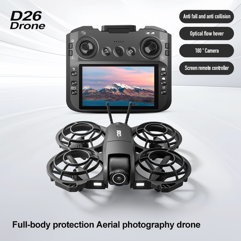 D26 Drone 4K Aerial HD 180° Ca - огляд і ціна Diy Drone Electronics