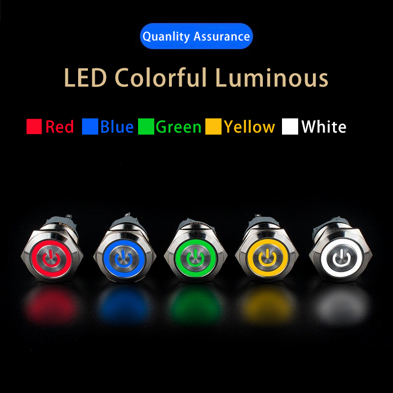 12/16/19/22mm Metal Push Butto - огляд і ціна Push Button Tactile