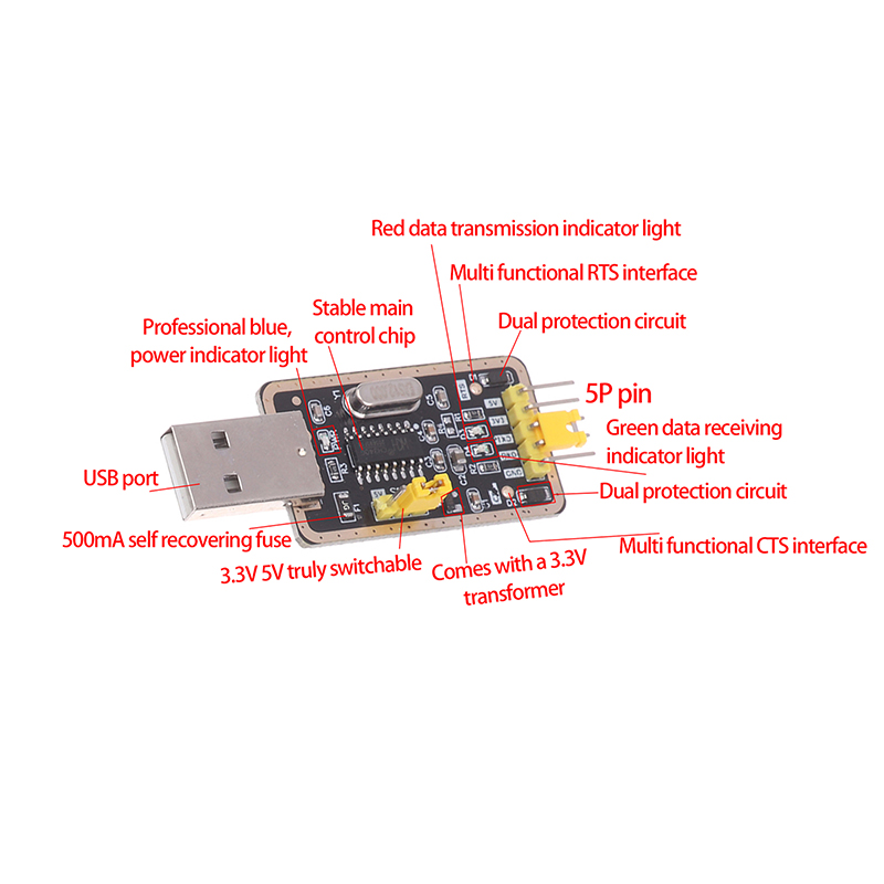 **CH340G Serial Port Modules U - огляд і ціна Arduino Diy Electronics