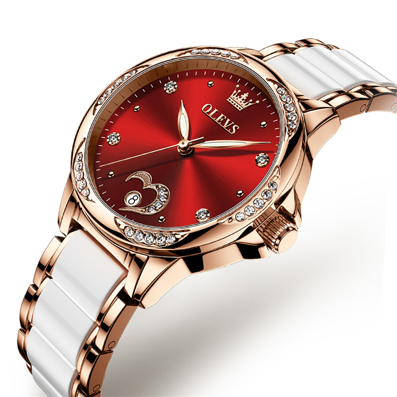 OLEVS Ladies Watch Woman Luxur - огляд і ціна Push Button Tactile