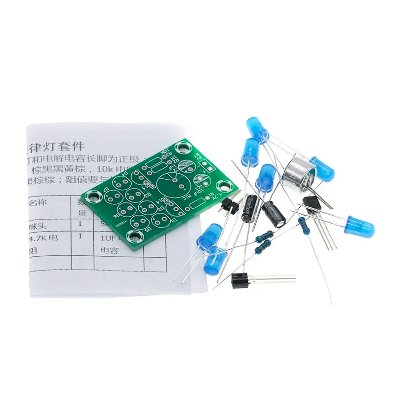 Voice Control Melody Lamp Kit  - огляд і ціна Diy Electronics Kits