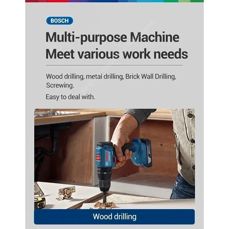 BOSCH GSB 185-LI Brushless Cor - огляд і ціна Bosch Drill Gsb 18V