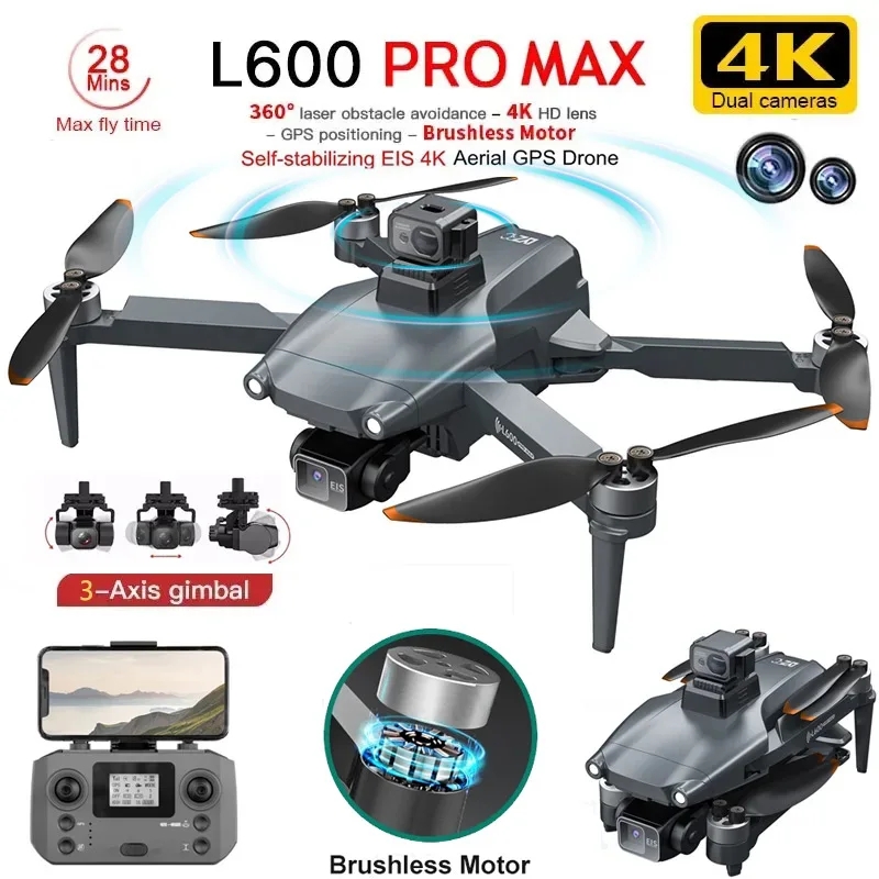 L600 PRO MAX GPS Drone Profess - огляд і ціна Diy Drone Electronics