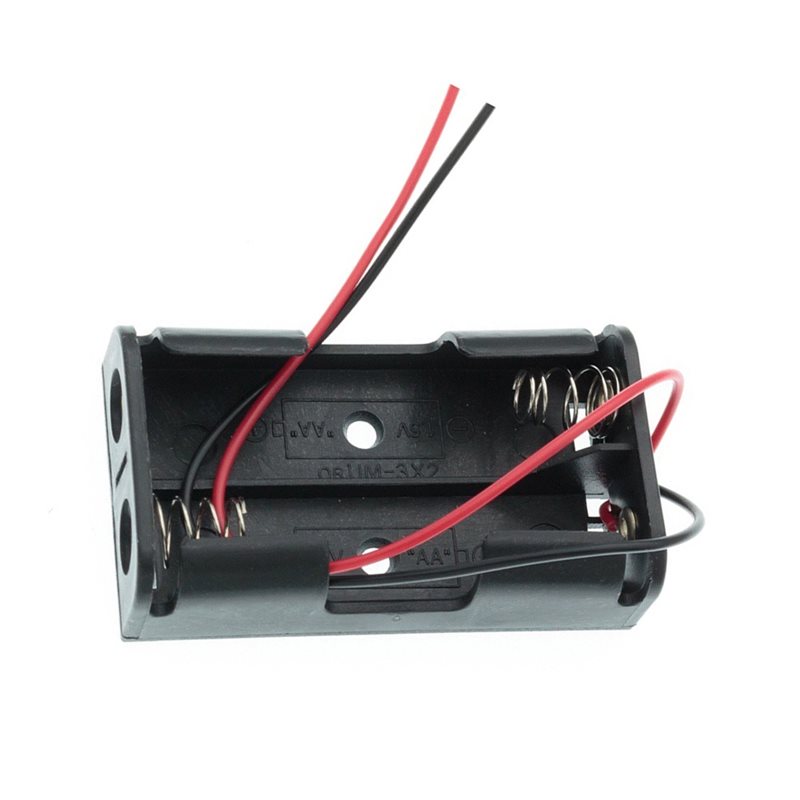 AAAEL-100Pcs 2AA Battery Case  - огляд і ціна Diy Electronics Storage
