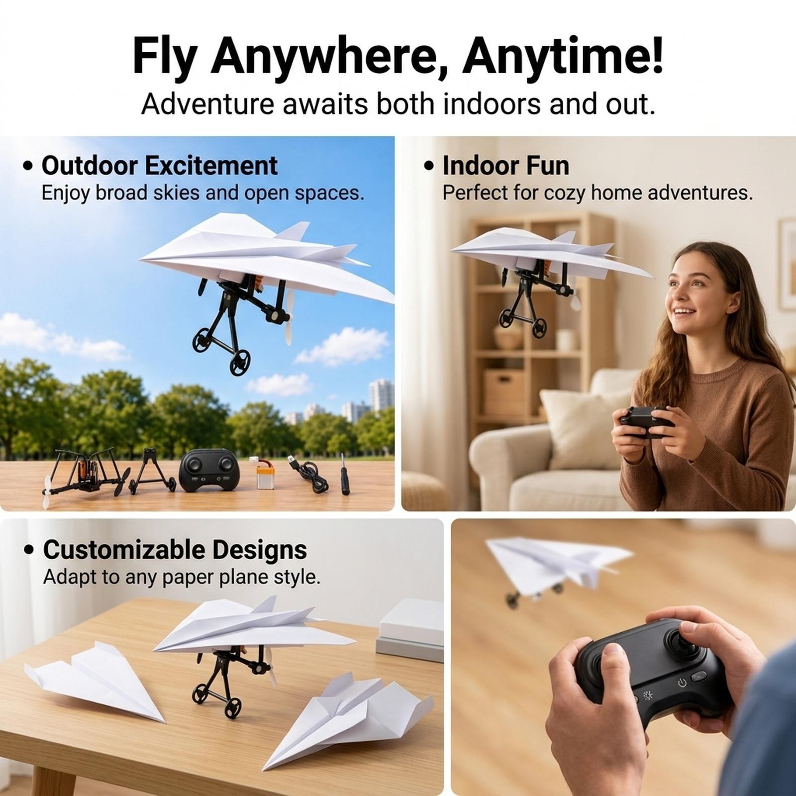 Mini RC Airplane DIY Kit ABS M - огляд і ціна Diy Electronics Gifts