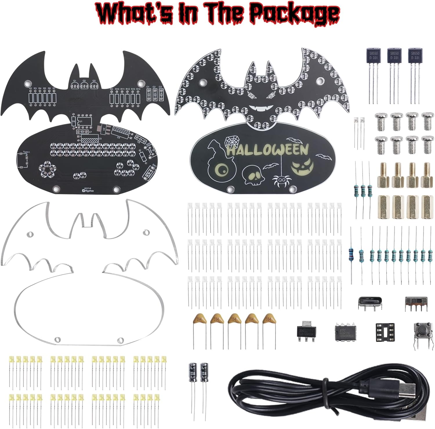 DIY Halloween Soldering Projec - огляд і ціна Diy Electronics Gifts