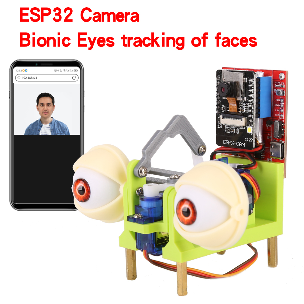 WatchEye ESP32 Camera Bionic E - огляд і ціна Diy Electronics Kits