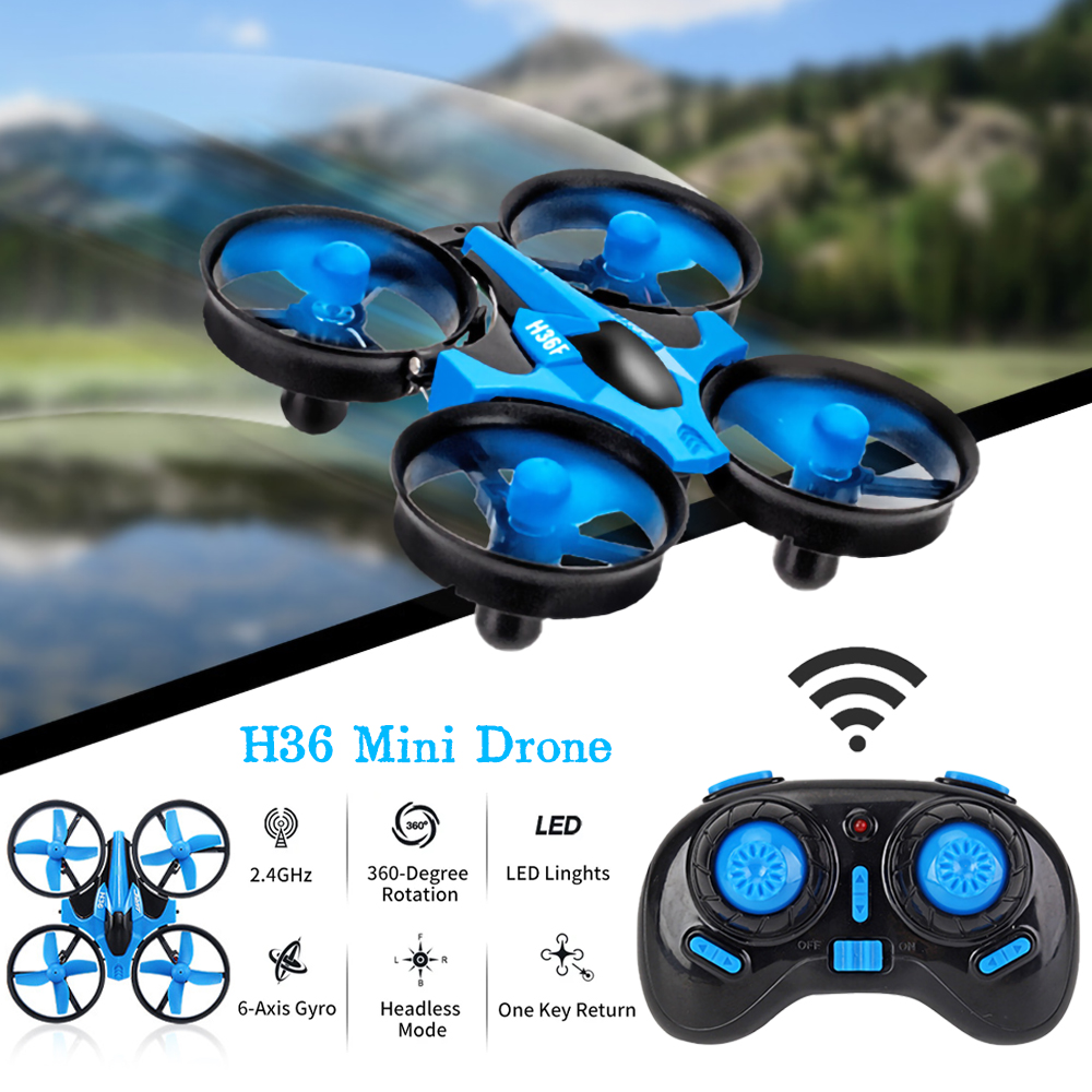 JJRC H36 Mini Rc Drone 4ch 6-A - огляд і ціна Diy Drone Electronics