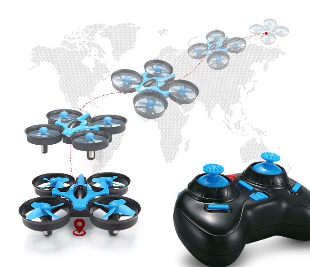 JJRC H36 Mini Rc Drone 4ch 6-A - огляд і ціна Diy Drone Electronics