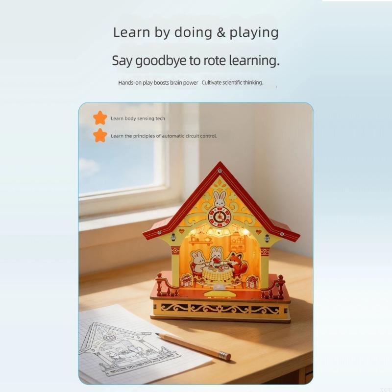 XXFE Electronic Cottage Assemb - огляд і ціна Diy Electronics Projects For Kids