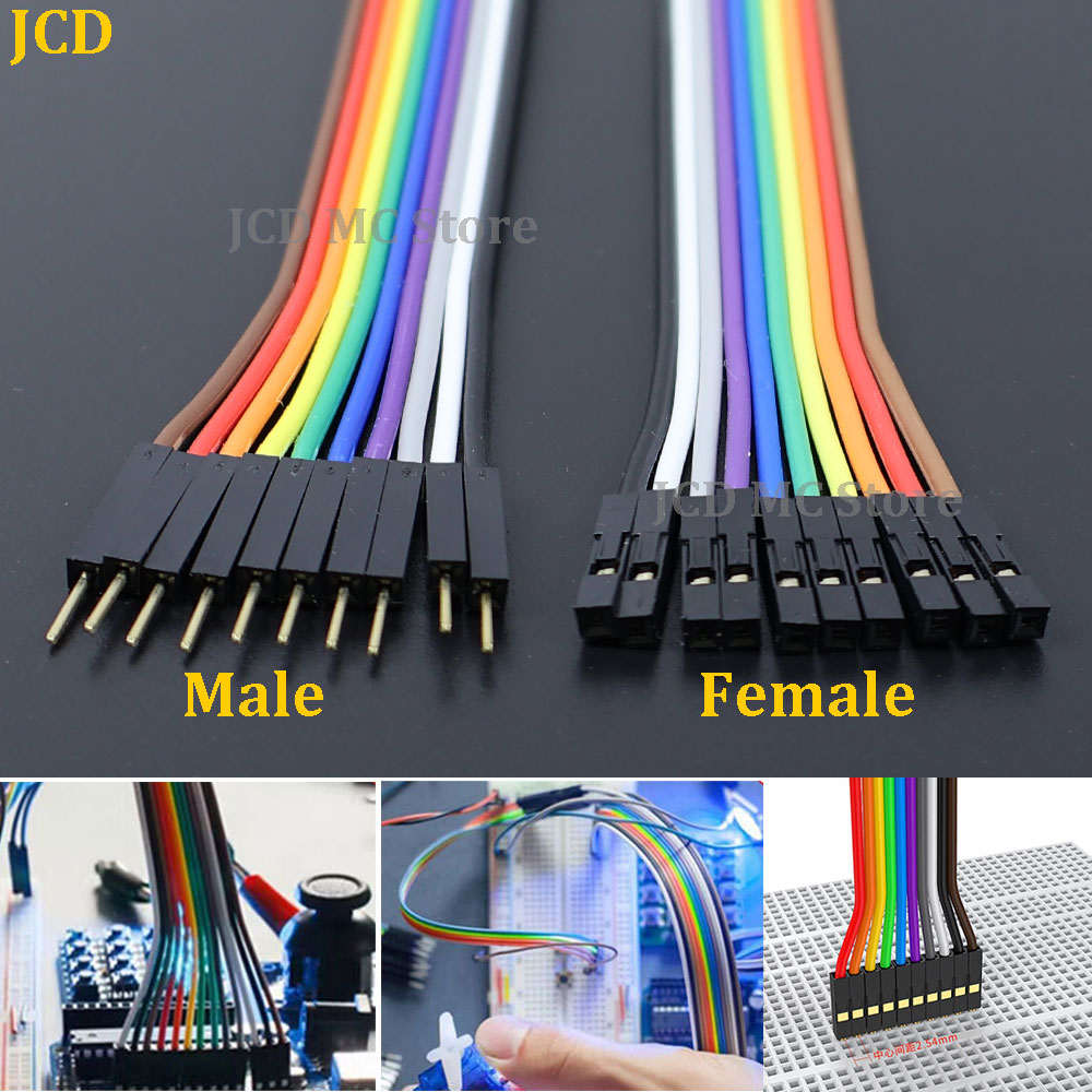 1PC 10Pin Dupont Line Male To  - огляд і ціна Arduino Diy Electronics