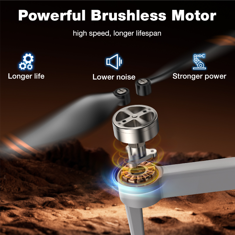 NEW Hot L017 Pro Drone Brushle - огляд і ціна Diy Drone Electronics