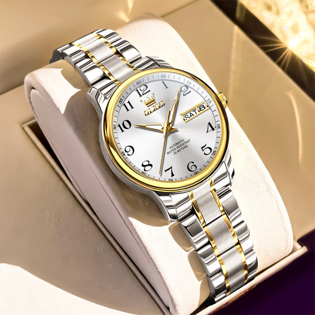 OLEVS Luxury Watch for Woman L - огляд і ціна Push Button Tactile