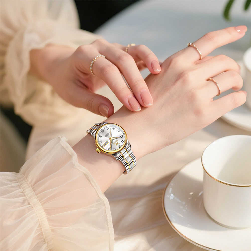 OLEVS Luxury Watch for Woman L - огляд і ціна Push Button Tactile