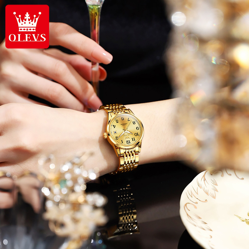 OLEVS 6666 Woman Watch Fashion - огляд і ціна Push Button Tactile
