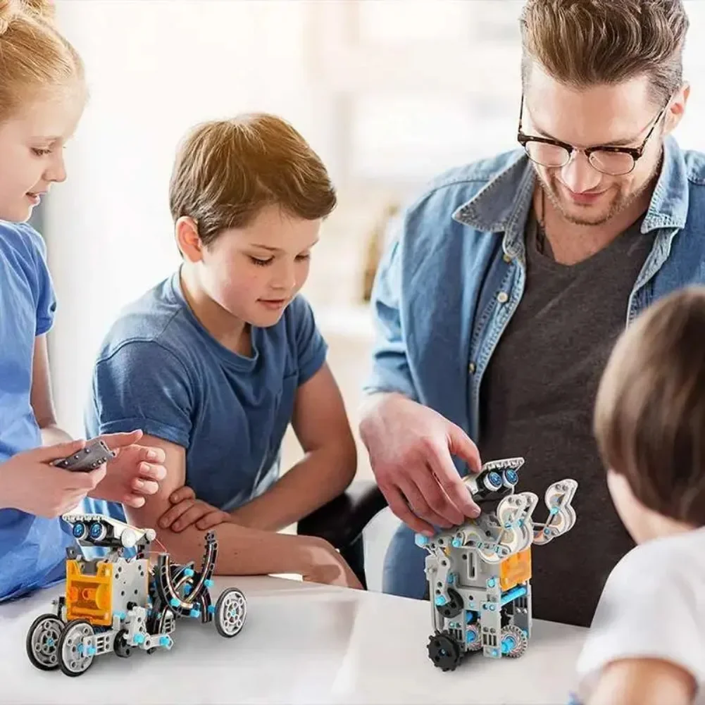 13 in 1 Solar Powered Robot Sc - огляд і ціна Diy Electronics Gifts